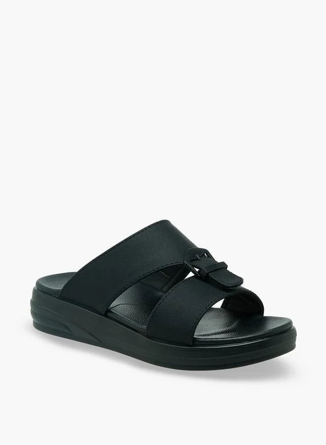 LBL by Shoexpress Boys Buckle Accent Arabic Sandals Ramadan Collection